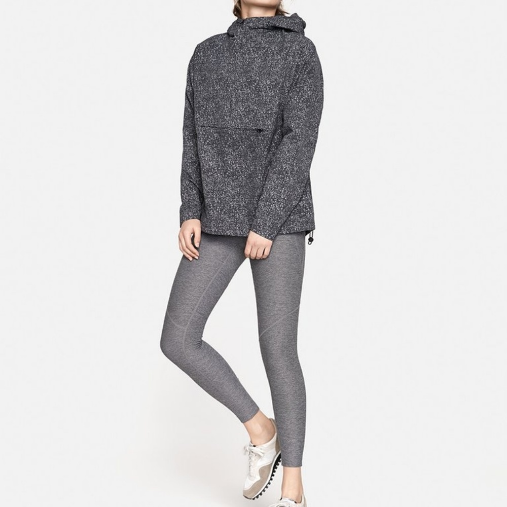 Outdoor Voices RecTrek Anorak Jacket Scratch Print